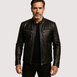 DUMONT LYON | ELEGANTNE KVALITEETNE NAHKJACKET MEESTELE