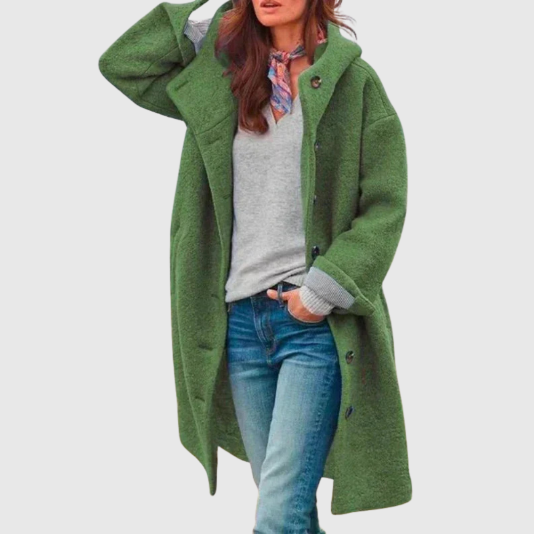 Amelie – Elegantne pikk talvemantel