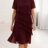 Juliette – Elegantne voolav kleit volangidega