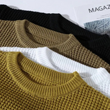 DUMONT LYON | PULL EN NID D'ABEILLE PREMIUM