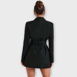 Zélia - Blazer Kleit V-kaelusega