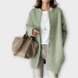 Lilly-Elegantne kootud kardigan