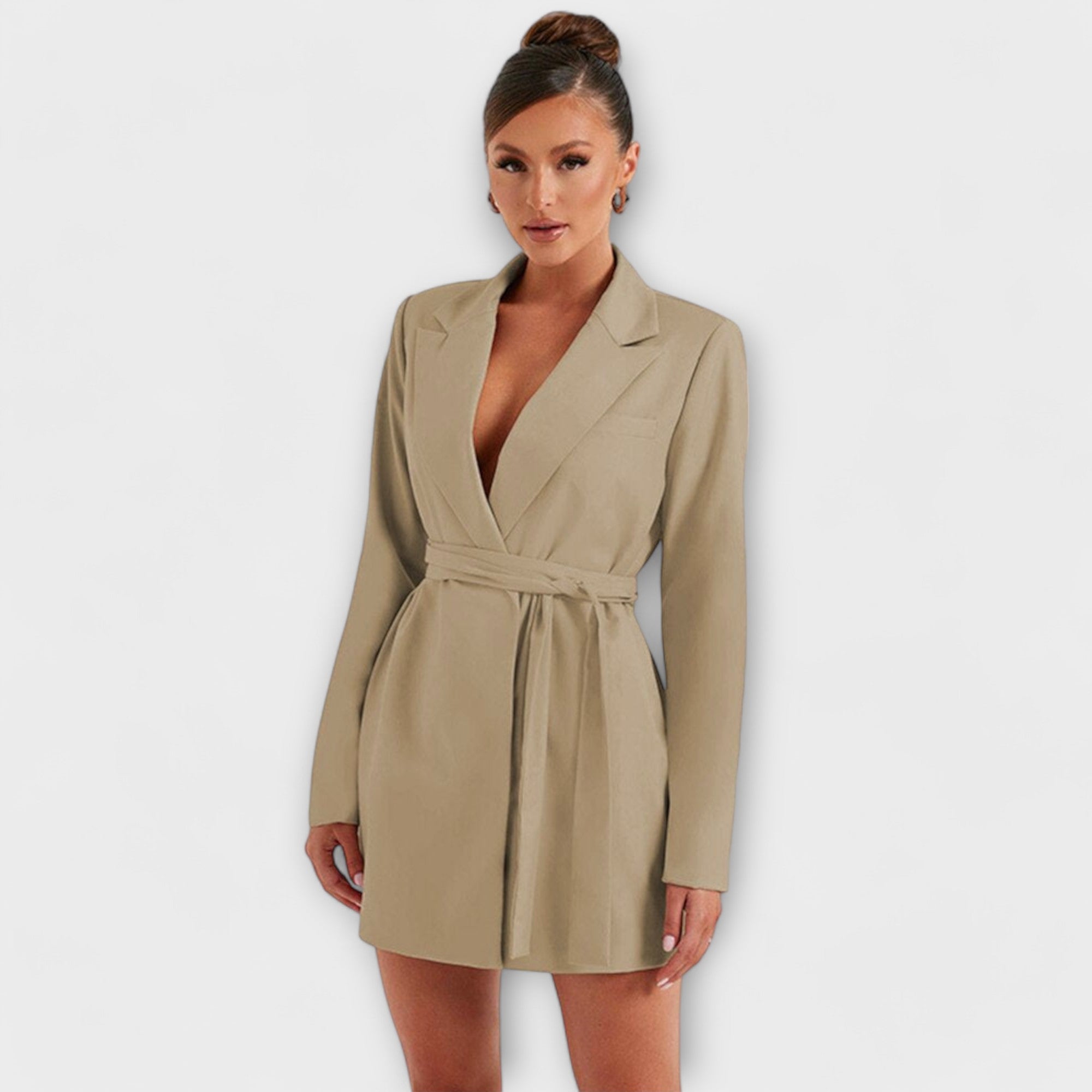 Zélia - Blazer Kleit V-kaelusega