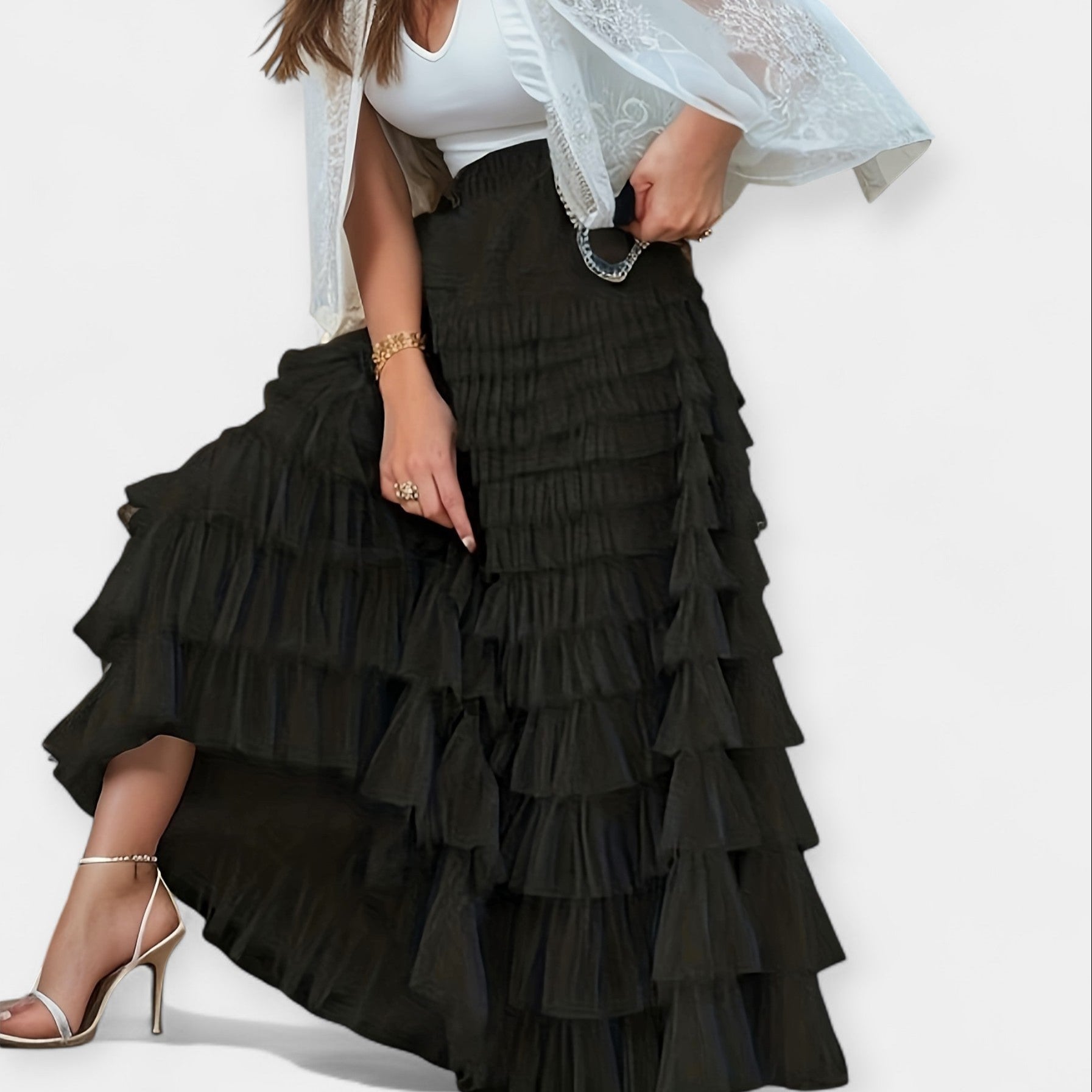 Elegantne tüllega seelik