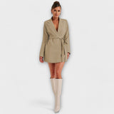 Zélia - Blazer Kleit V-kaelusega