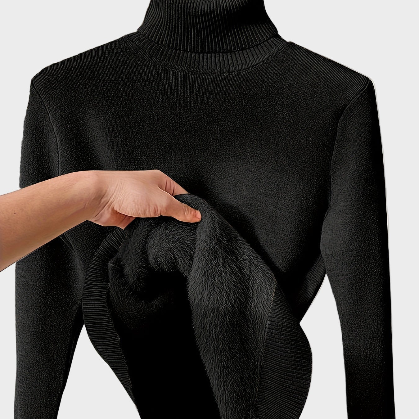 Lea - Pehme kõrge kraega pullover
