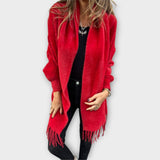 Kootud narmastega wrap