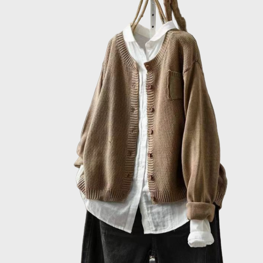 Pehme kootud vest