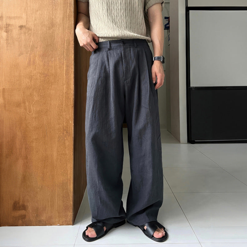 LOUIS | LAIAD LINASED PÜKSID
