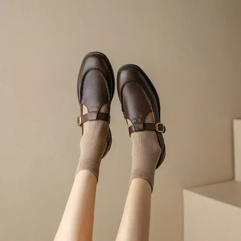 Nancy | Retro-stiilis Nahkkingad