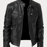 DUMONT LYON™ | LÕDVA KÜLJEGA NAHKJACKET