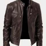 DUMONT LYON™ | LÕDVA KÜLJEGA NAHKJACKET