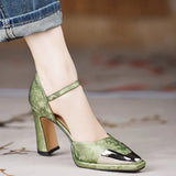 Orvanna | Elegantne Nahast Mary Janes