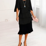 Patricia | Elegantne Mugavuse Volangkleit
