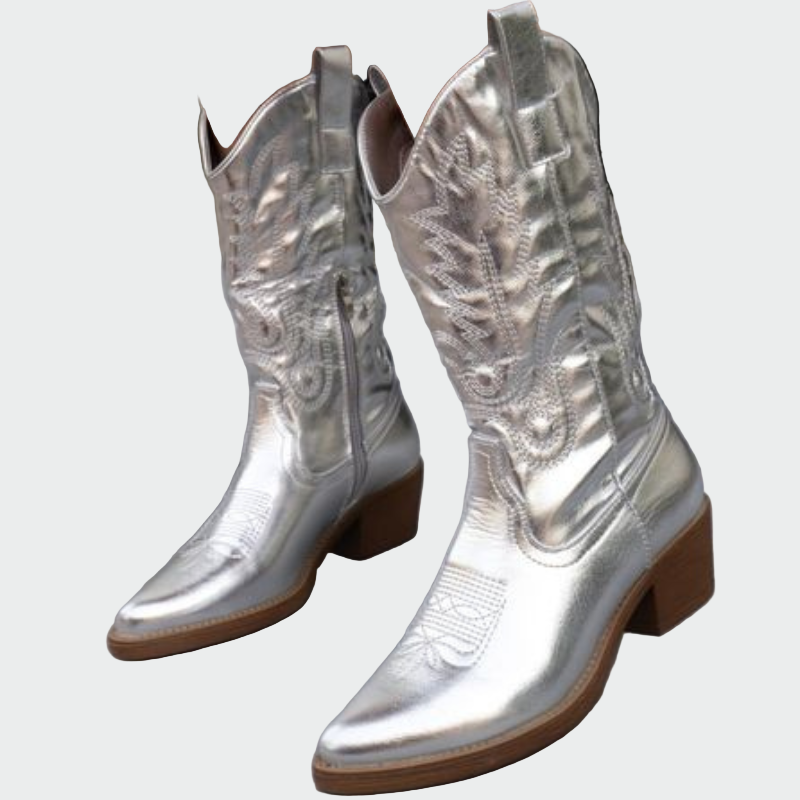 Cvijet – elegantseid ja mugavaid metallist cowboy saapaid igapäevaseks kandmiseks