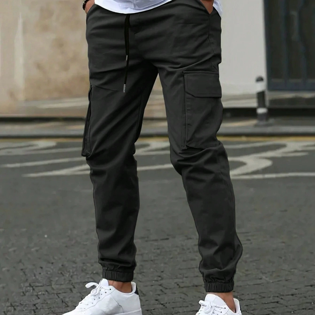 DAVIDE | MEESTELE CARGO JOGGER PÜKSID
