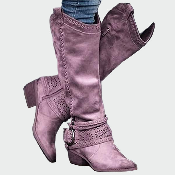 Veselka – retro nahast cowboy saapad mugava ja modernse ilme saavutamiseks