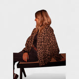 Roosa - Moodne leopardimustriga jakk